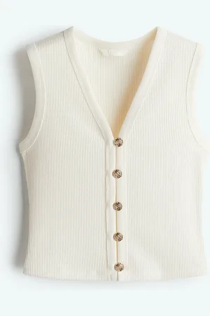 H&M Button-front sweater vest