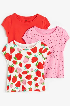 H&M 3-pack jersey tops