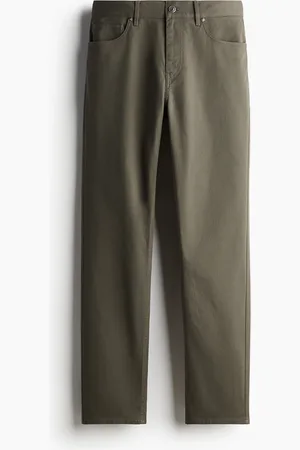 H&M Slim Fit Cotton twill trousers