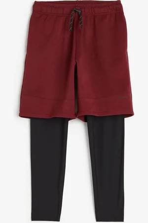 H&M Sports tights with shorts in DryMove™