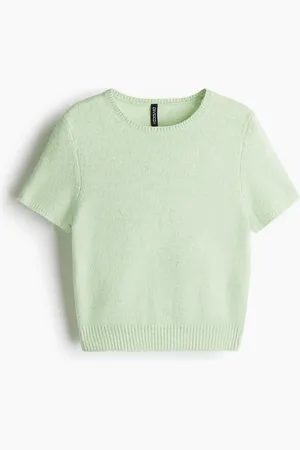 H&M Fine-knit T-shirt