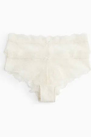 H&M 2-pack lace hipster briefs