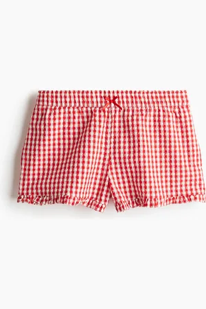 H&M Seersucker pull-on shorts