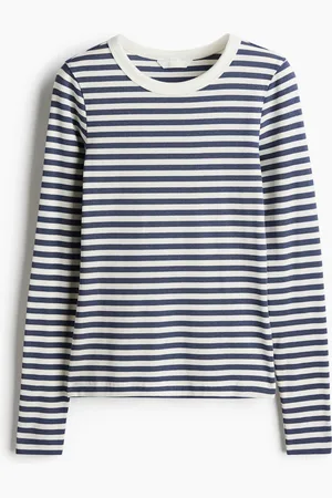 H&M Ribbed jersey top