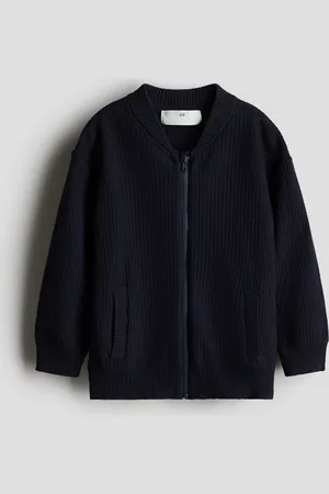 H&M Knitted zip-through cardigan