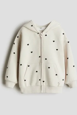 H&M Oversized zip-through hoodie