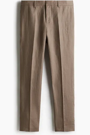 H&M Slim Fit Linen suit trousers