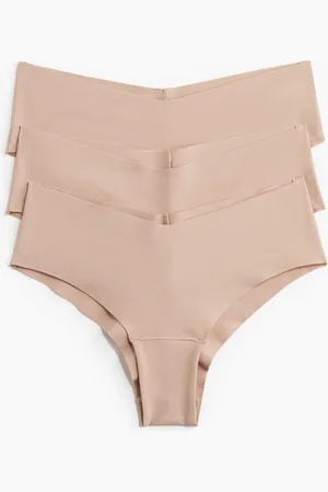 H&M 3-pack invisible cotton hipster briefs