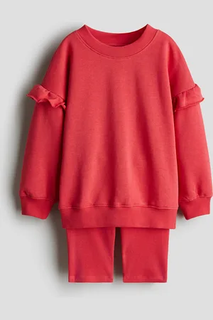 H&M 2-piece sweatshirt and shorts set
