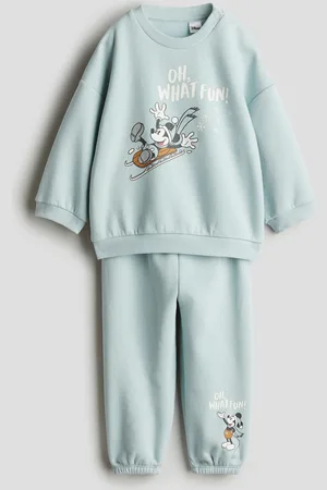 H&M 2-piece motif-detail set
