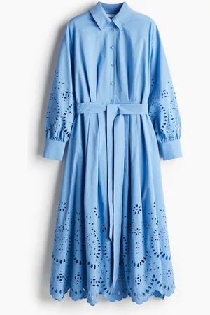 H&M Broderie anglaise shirt dress