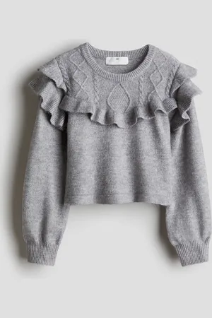H&M Frill-trim jumper