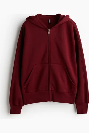 H&M Oversized zip-through hoodie