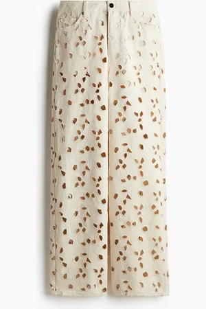 H&M Broderie anglaise jeans