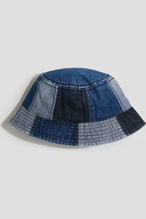 H&M Patched denim bucket hat