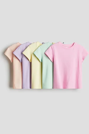 H&M 5-pack cotton T-shirts