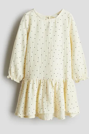 H&M Cotton muslin dress