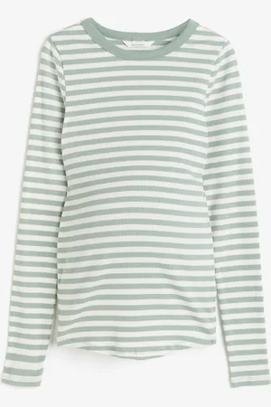 H&M MAMA Ribbed jersey top