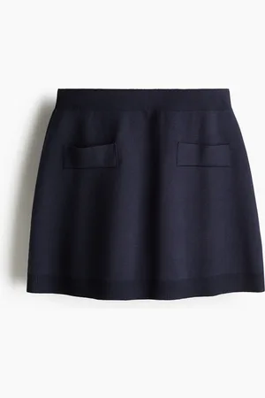 H&M Fine-knit mini skirt