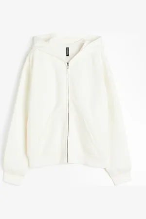 H&M Oversized zip-through hoodie