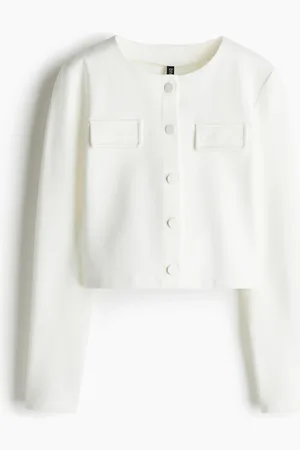H&M Pocket-detail jersey cardigan