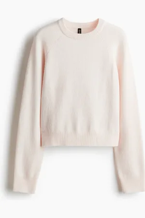 H&M Short fine-knit jumper