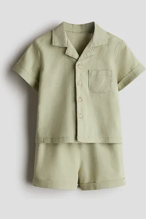 H&M 2-piece linen-blend set