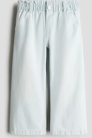 H&M Wide Leg paper bag jeans