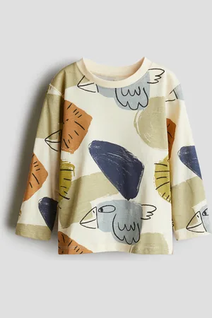 H&M Printed jersey top
