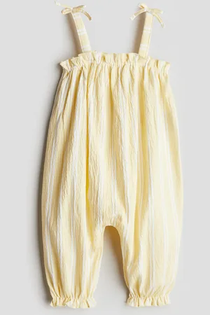 H&M Crinkled romper suit
