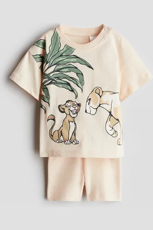 H&M 2-piece printed cotton set