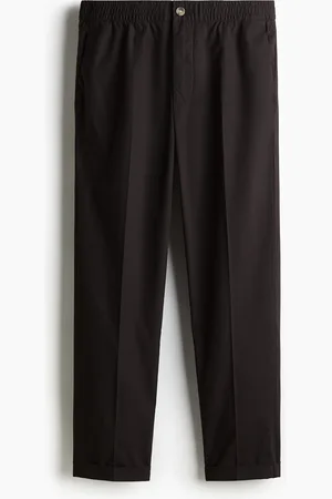 H&M Regular Fit Cropped cotton trousers