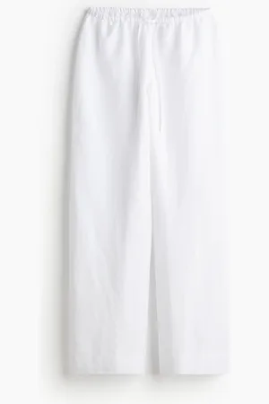 H&M Linen-blend pyjama bottoms