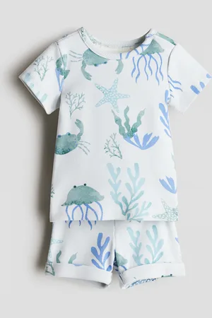 H&M 2-piece ribbed cotton set