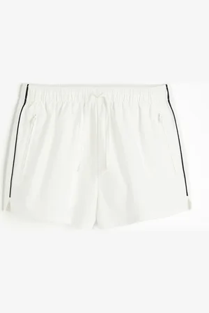 H&M Piping-detail pull-on shorts