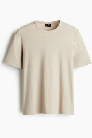 H&M Slim Fit Ribbed T-shirt