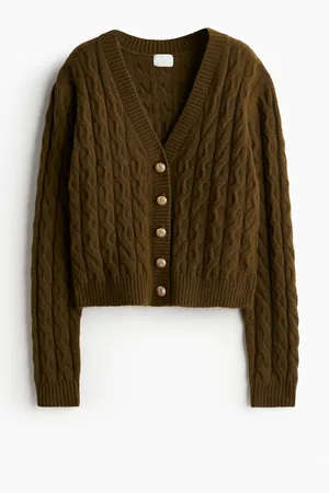 H&M Cable-knit cardigan