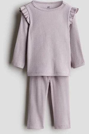 H&M Ribbed cotton set