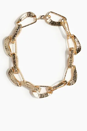 H&M Hammered chain necklace