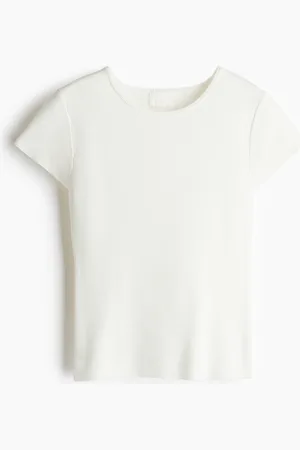H&M Fine-knit T-shirt