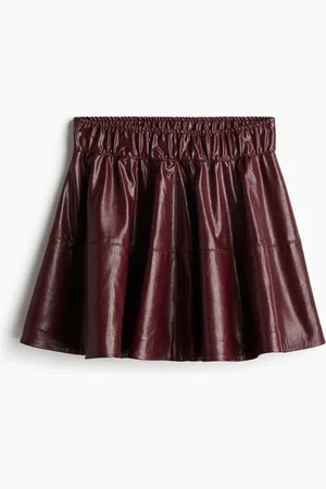 H&M Flared coated skirt