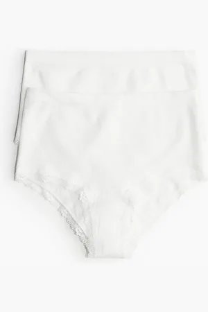 H&M 2-pack Seamless Shortie briefs