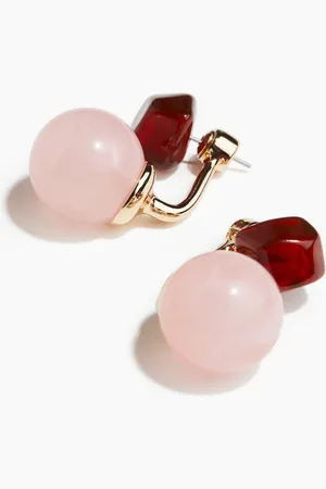 H&M Sphere-detail front and back earrings