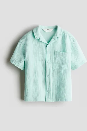 H&M Cotton muslin resort shirt