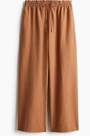 H&M Linen-blend trousers
