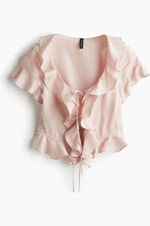 H&M Flounced blouse