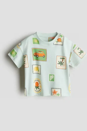 H&M Printed cotton T-shirt