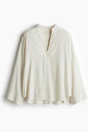 H&M Oversized viscose blouse