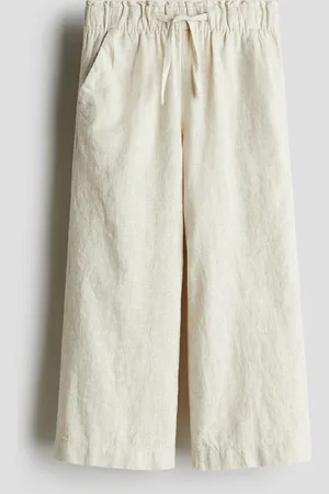 H&M Linen-blend trousers