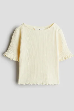 H&M Ribbed jersey top
